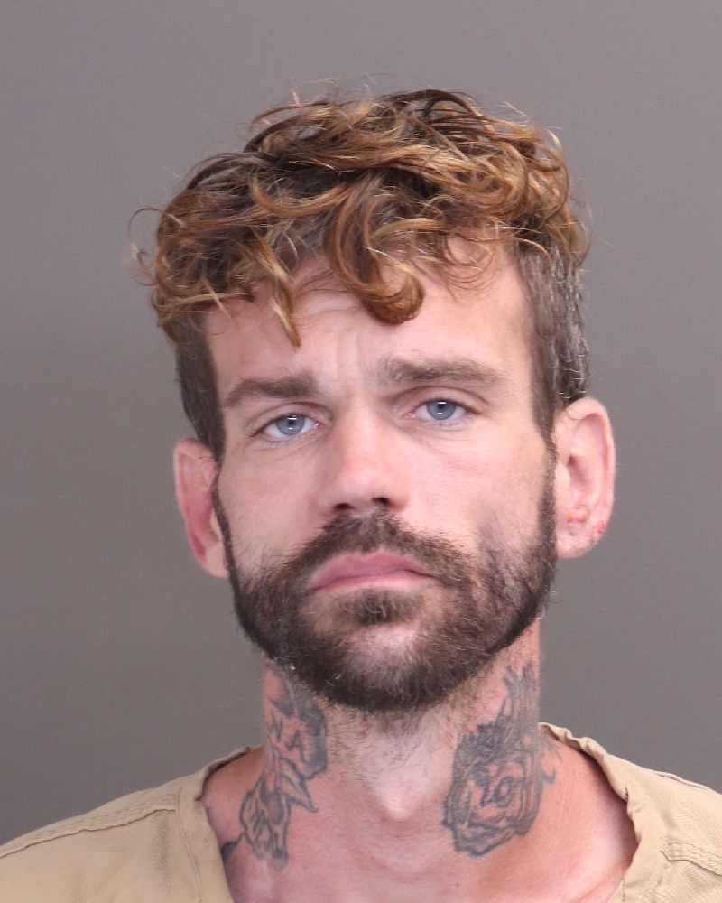 Booking photo of Derek Longfellow