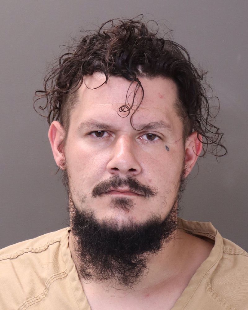 Booking photo of Caleb Thomas Streeter
