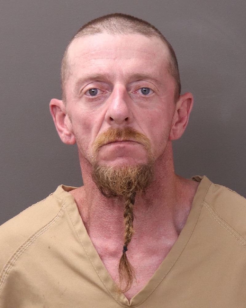 Booking photo of John M Jr Mahan