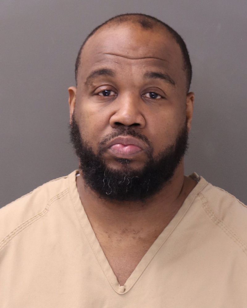 Booking photo of Brandon E Brown