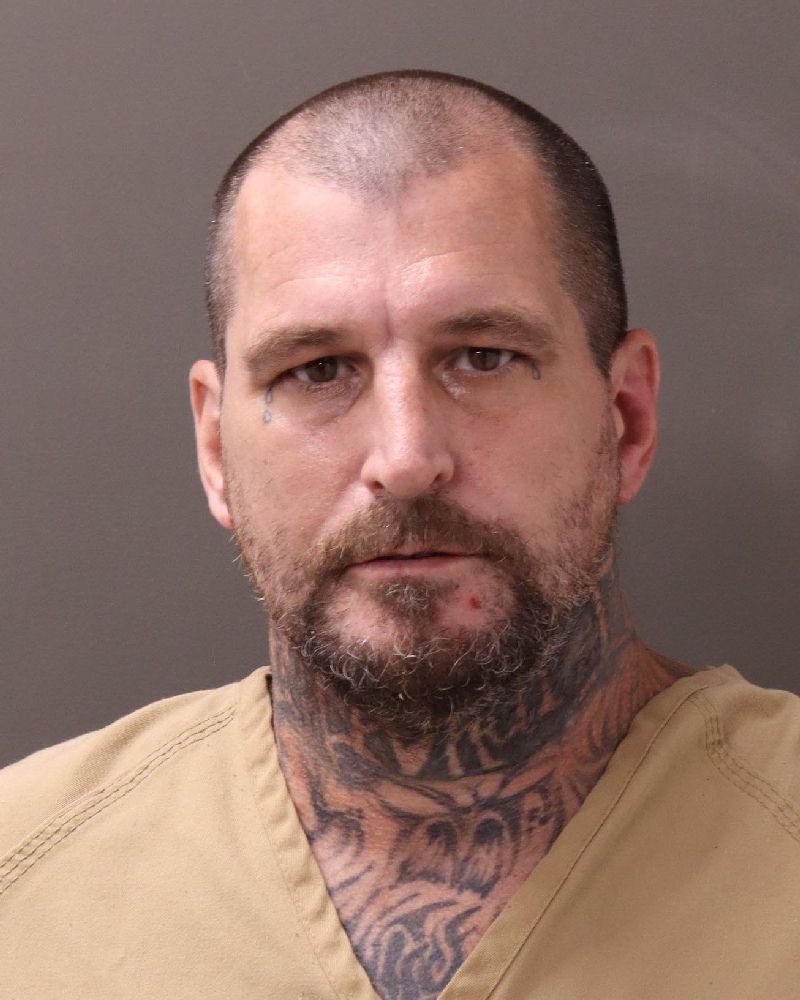 Booking photo of Guy Wolfenbarger