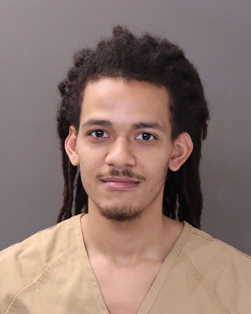 Booking photo of Demetrius Xavier Brown