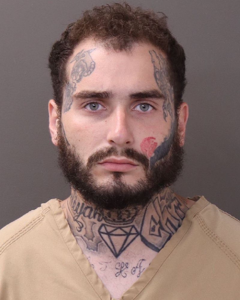 Booking photo of Christopher Spicer