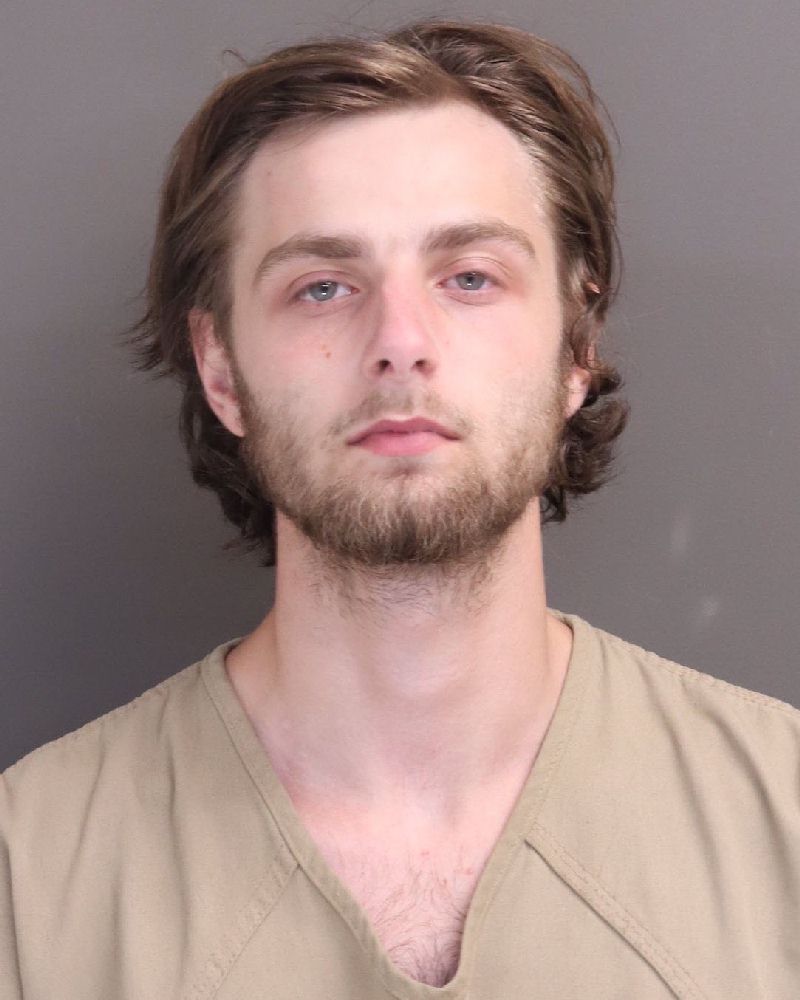 Booking photo of John M Brown