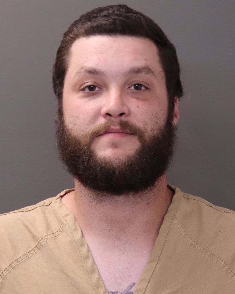 Booking photo of Tyler S Blevins