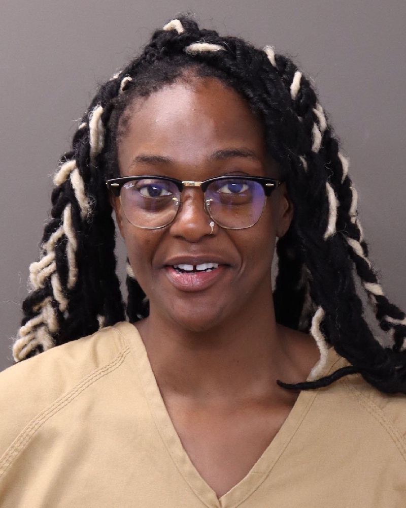 Booking photo of Brittney Sharell Curry