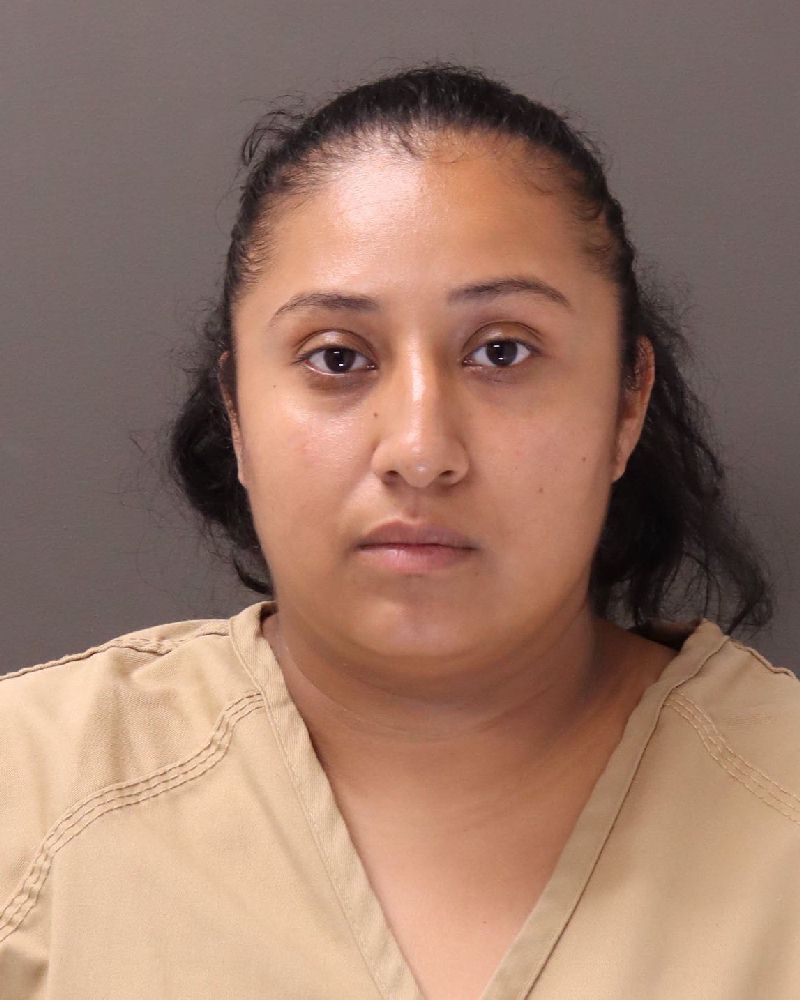 Booking photo of Itzel Christina Zarate Barrera
