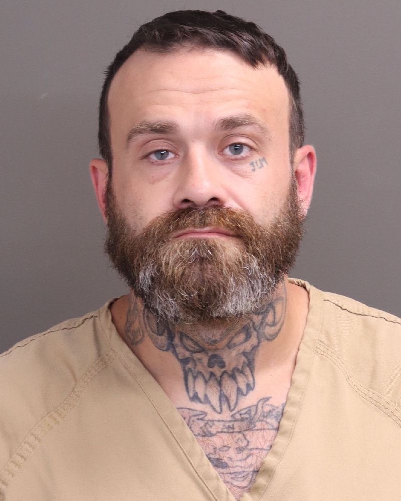 Booking photo of Brandon M Muth