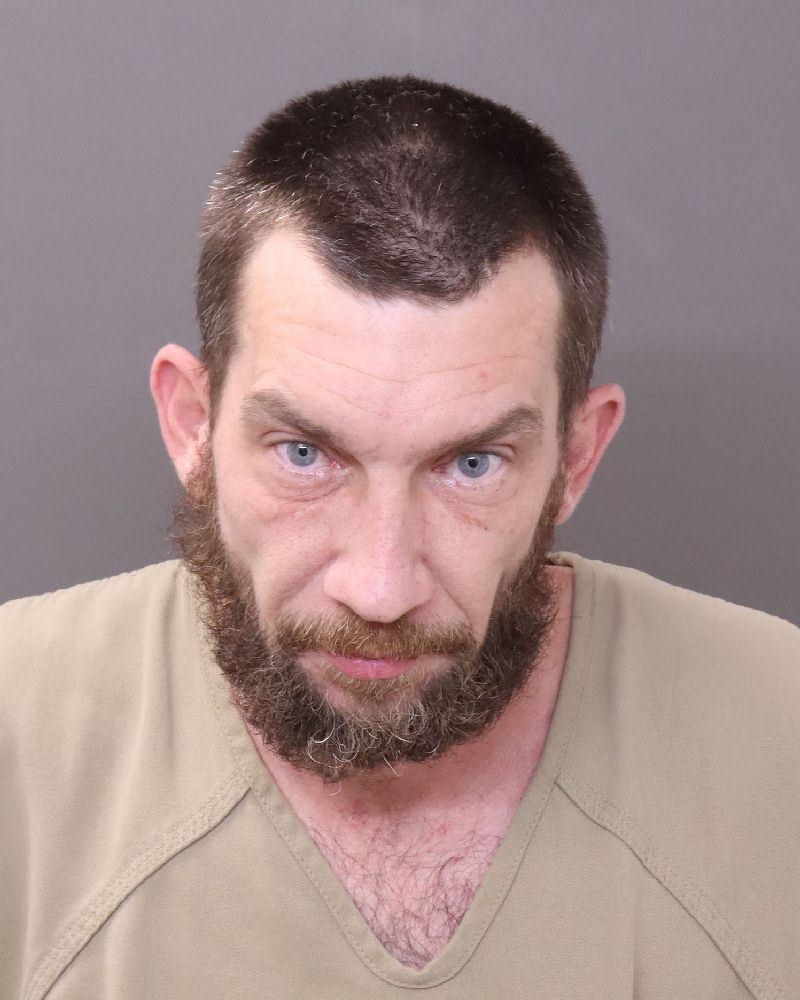 Booking photo of Troy Adam Justice