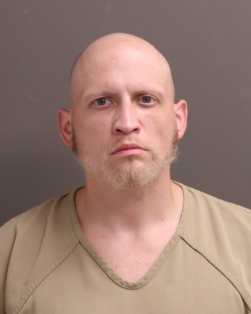 Booking photo of Donald M Wallace