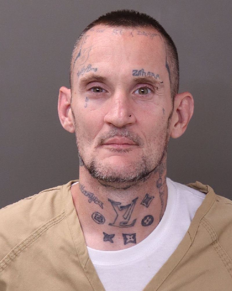 Booking photo of August F Rush