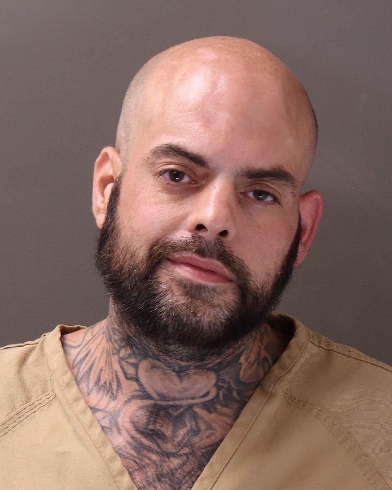 Booking photo of Jeffery Alan Hall