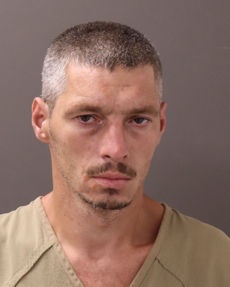 Booking photo of Jamie Gillespie