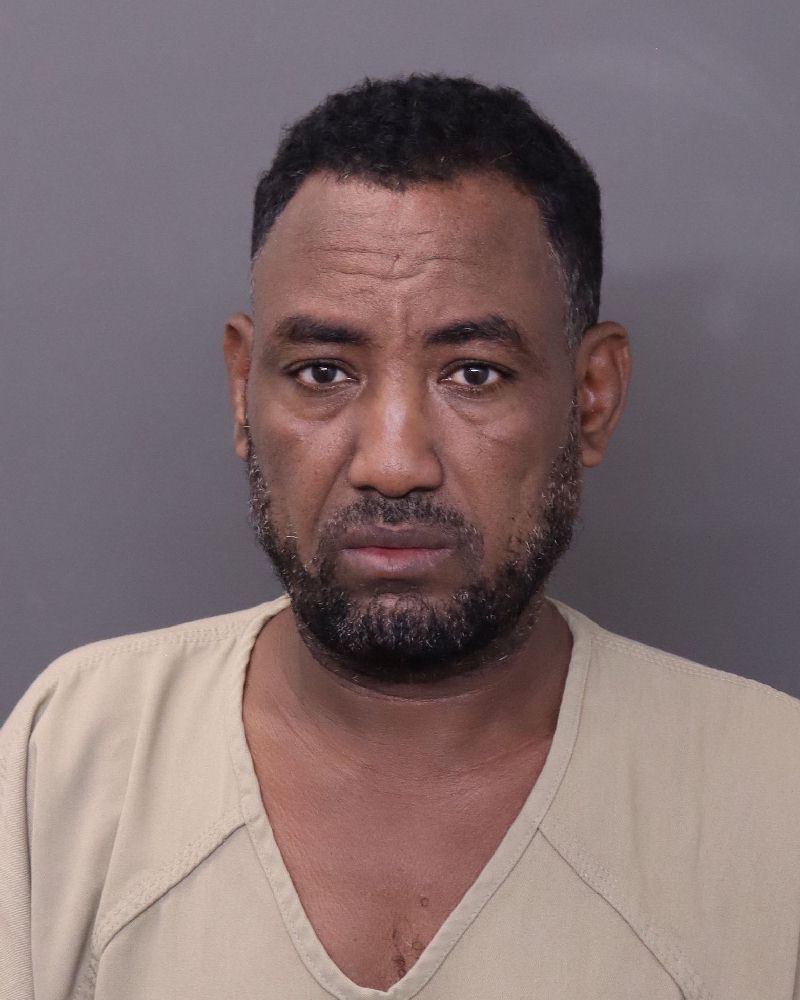 Booking photo of Mulugeta Gebremedhen