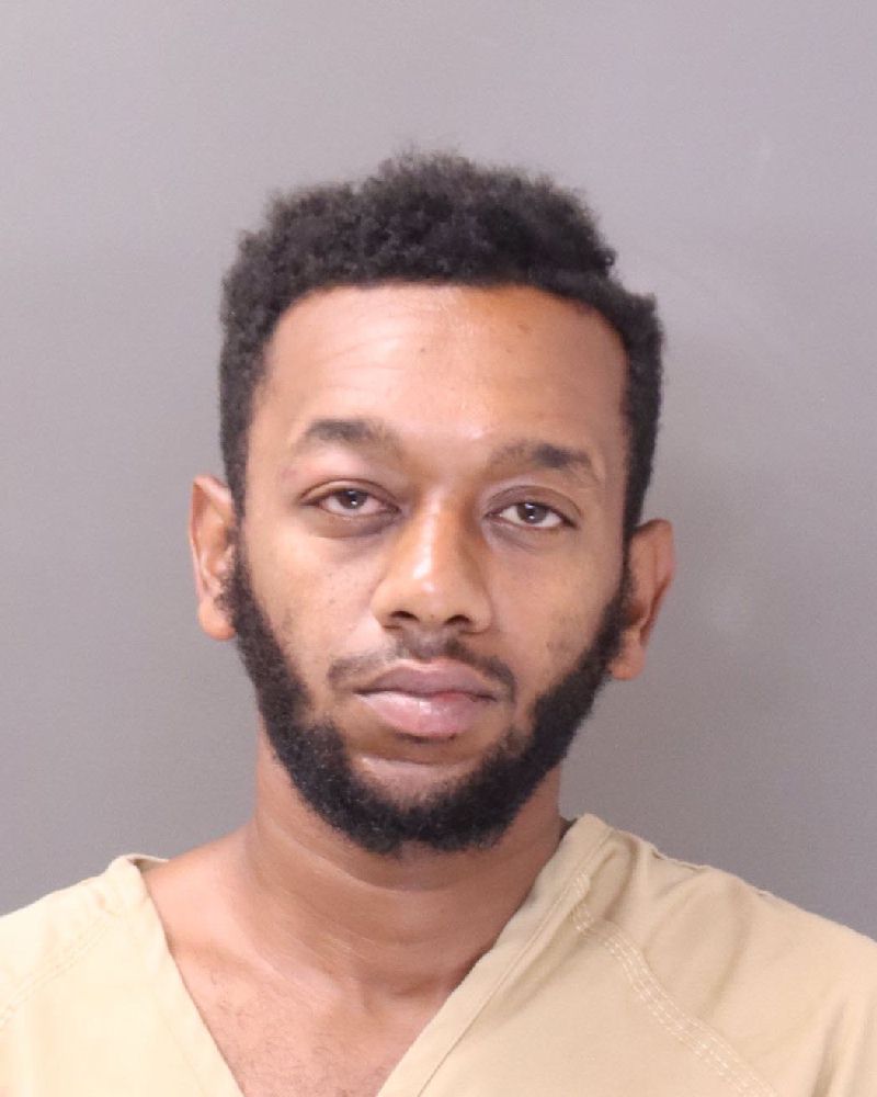 Booking photo of Yahannes Tsegay Aklog