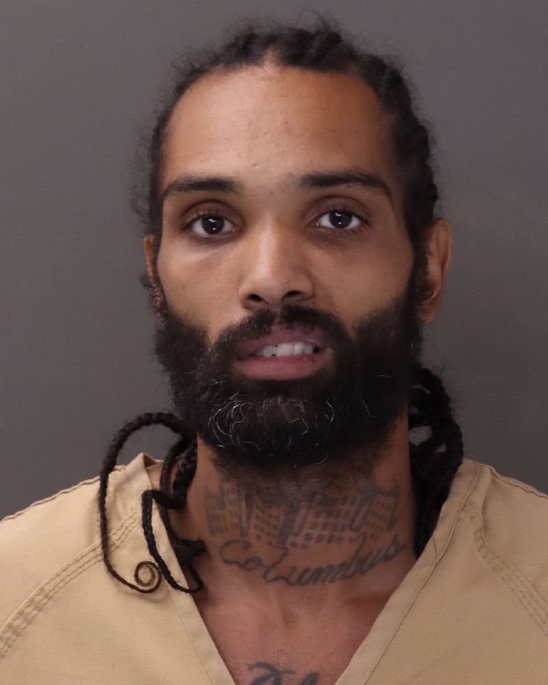 Booking photo of Brandon A Staten