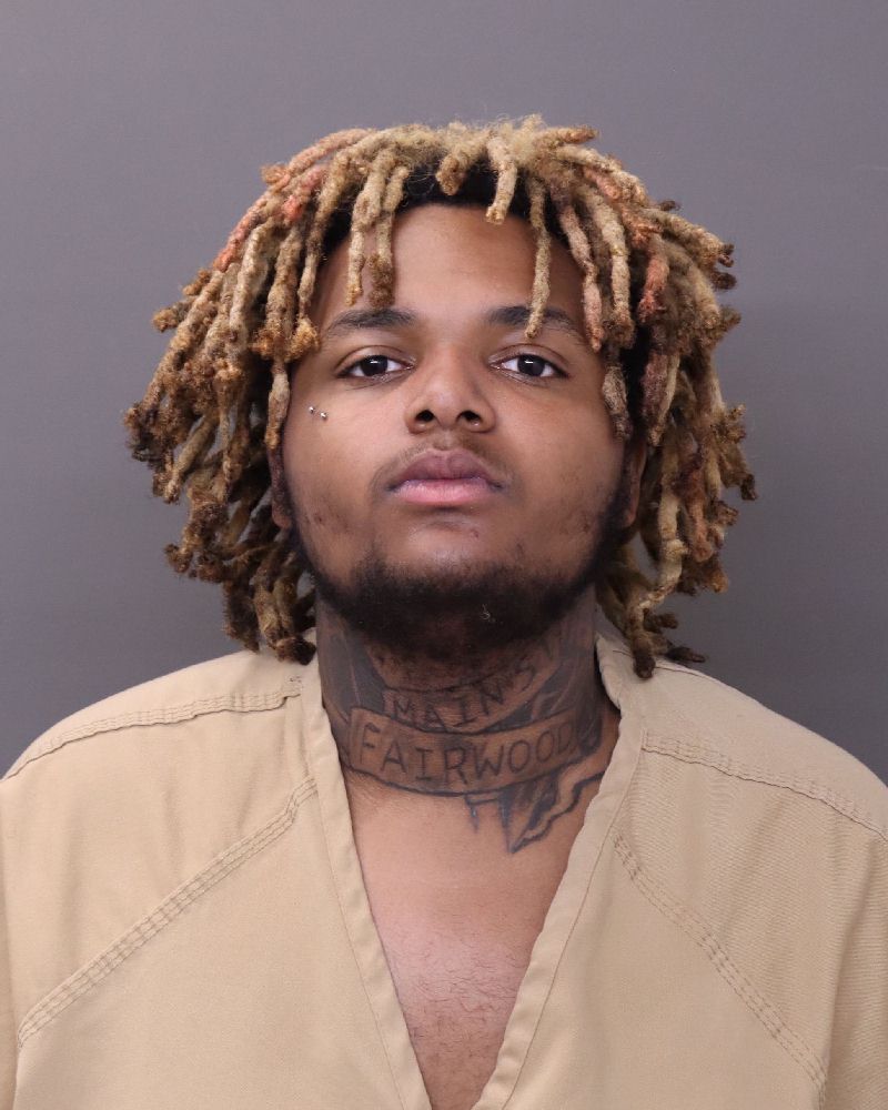 Booking photo of Treyvonne Mykel Franks