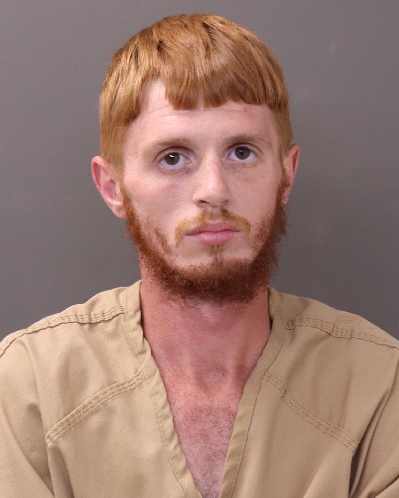 Booking photo of Andrew Thomas Harding