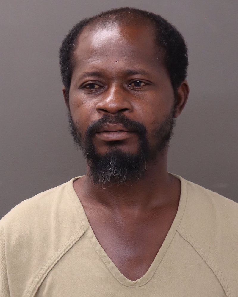 Booking photo of John K Bediako