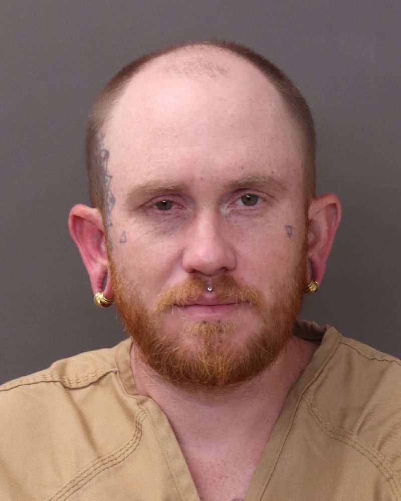 Booking photo of Brandon Michael Jones