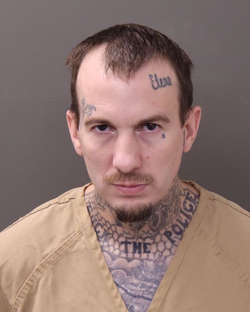 Booking photo of Paul Edward Dillinger