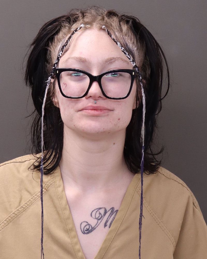Booking photo of Amelia Eby