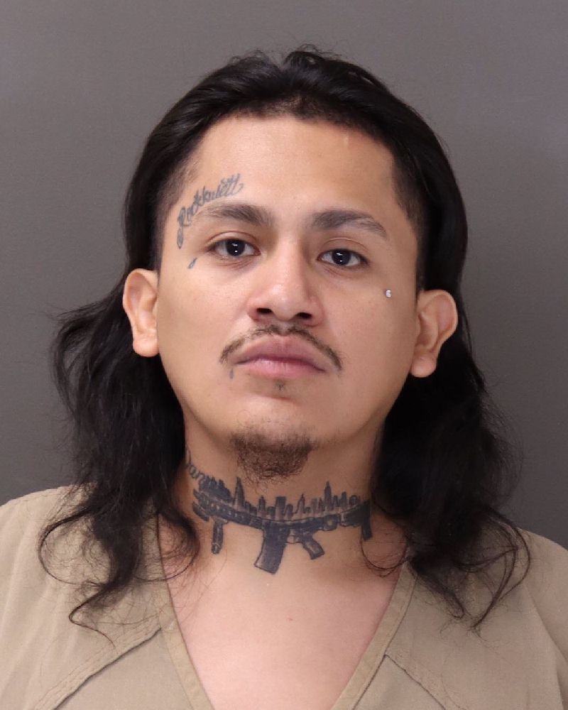 Booking photo of Erick Rojas