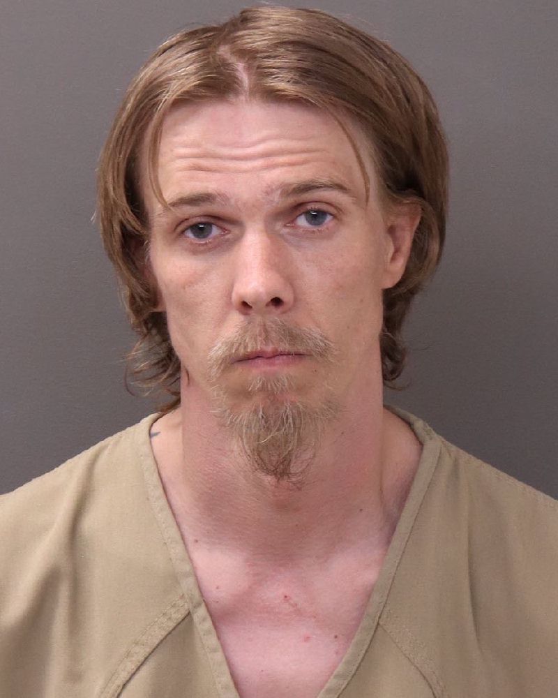 Booking photo of Jarrett A Harley