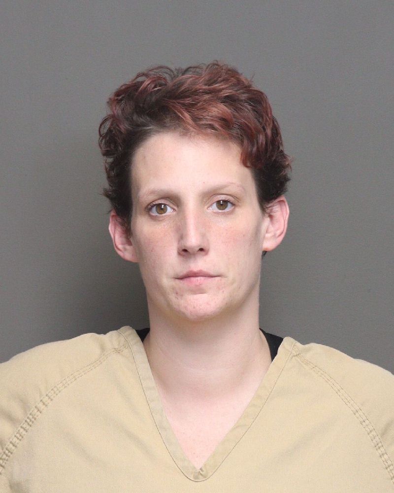 Booking photo of Amber Nicole Flannery