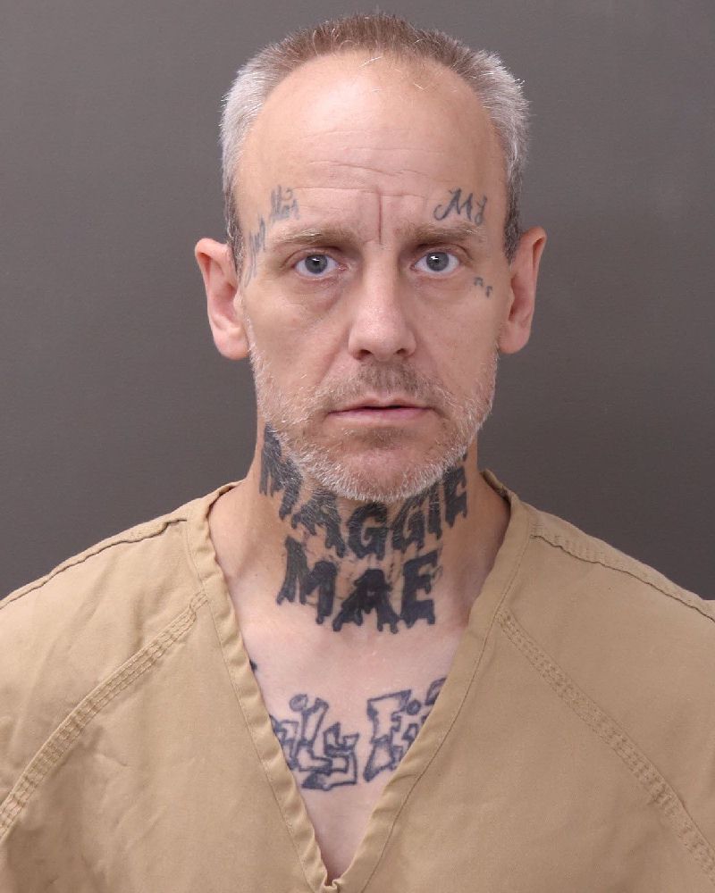 Booking photo of Shane Timothy Thomas Layberger
