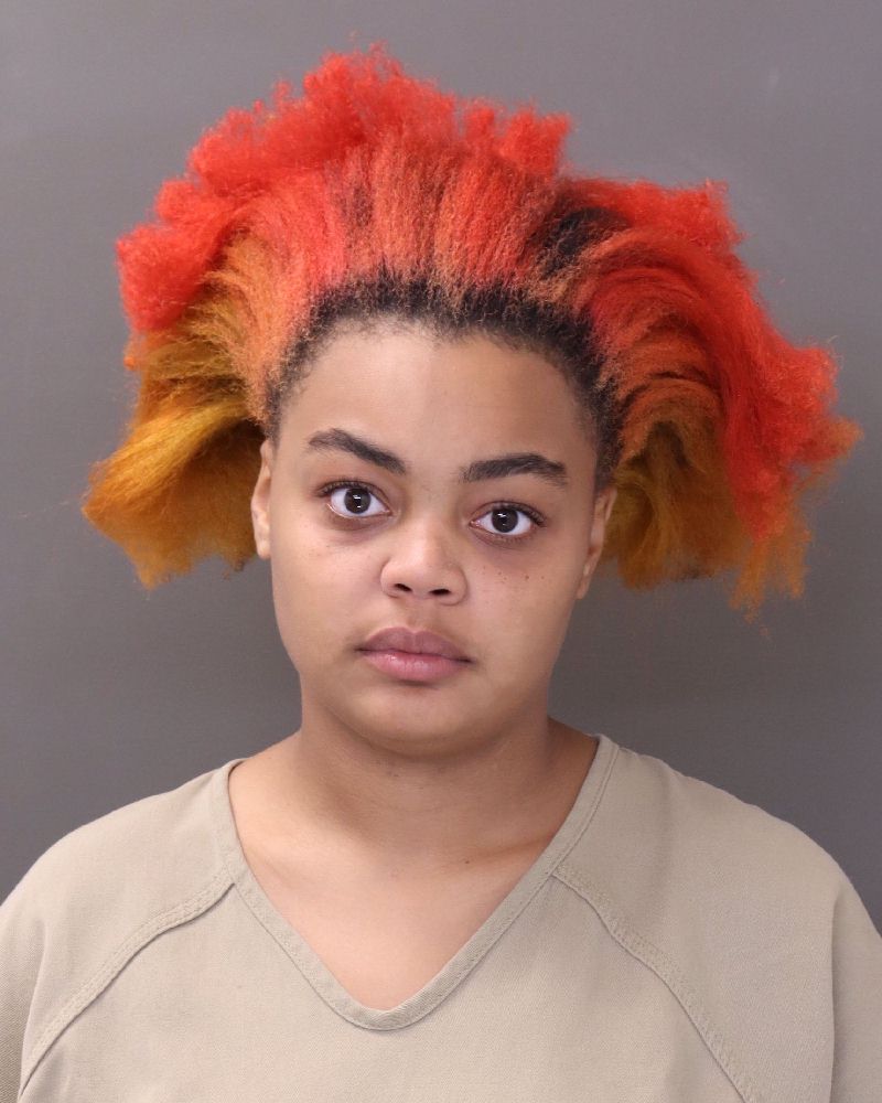 Booking photo of Janiya Romel Jones
