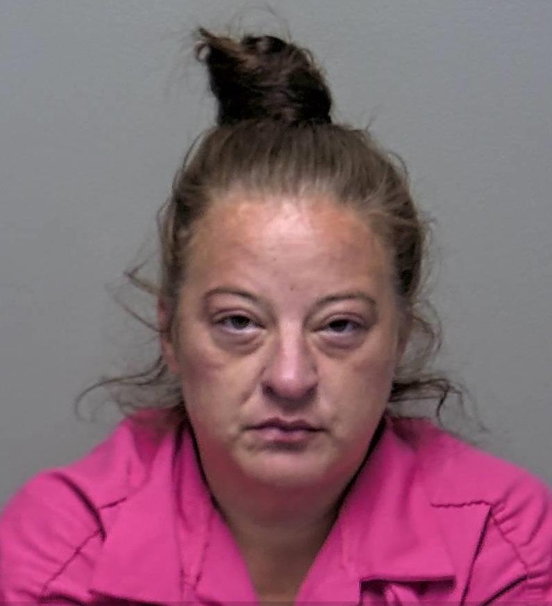 Booking photo of Mandy Gallaway