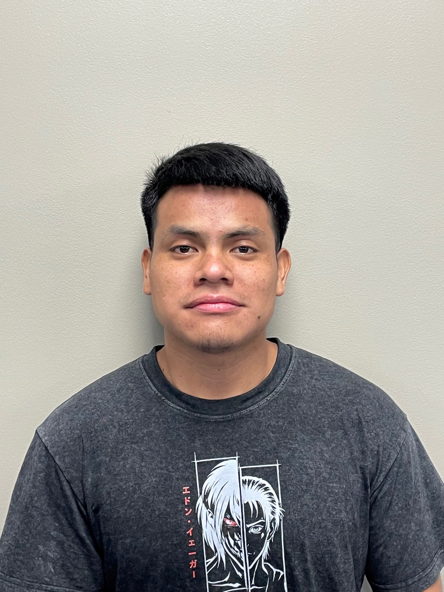 Booking photo of Sebastian Quino Quino
