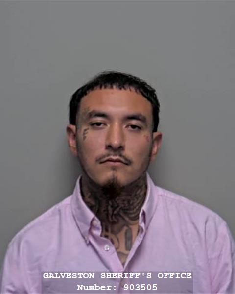 Booking photo of Kaleb Arredondo