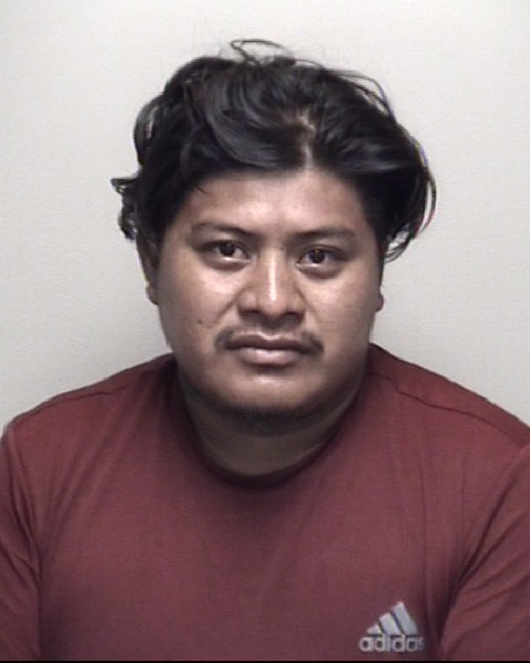 Booking photo of Diego Zapeta