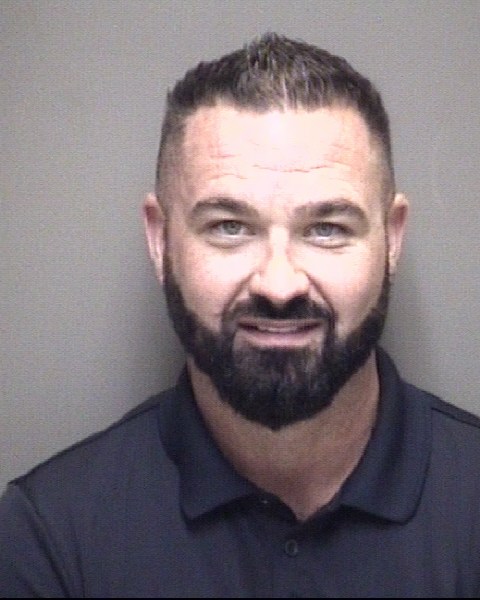 Booking photo of Dustin Crain