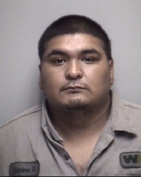 Booking photo of Erik Ramirez Adame