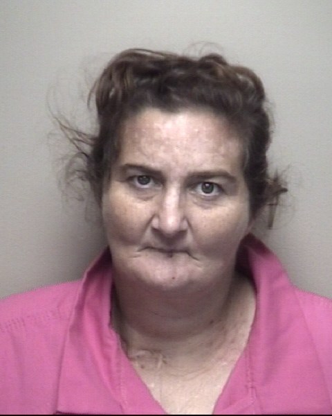 Booking photo of April White
