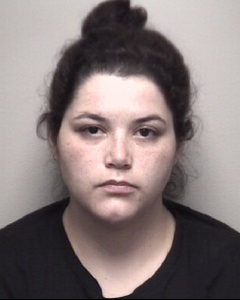 Booking photo of Katy Lackey