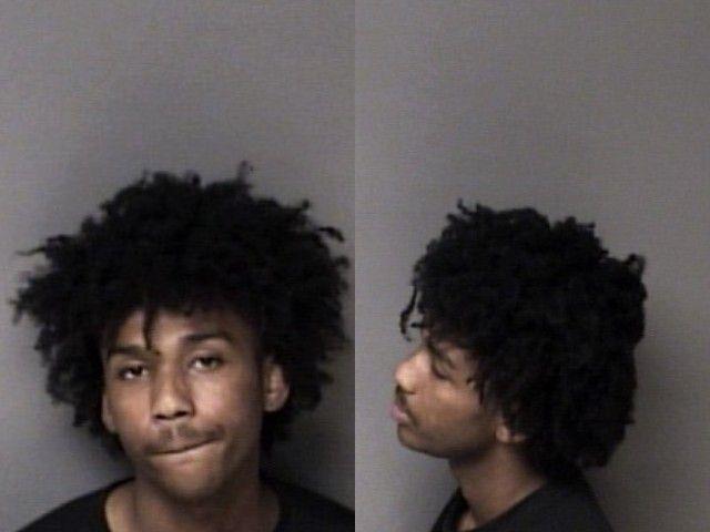 Booking photo of Malaki Evans