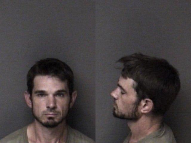 Booking photo of Christopher Burris
