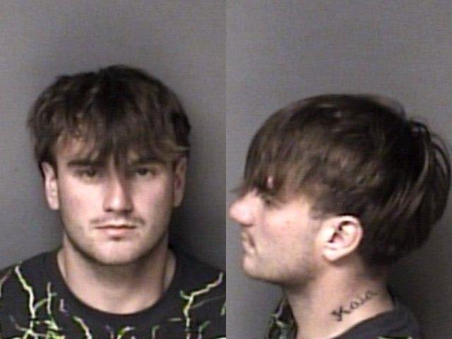 Blaze Strickler booking photo