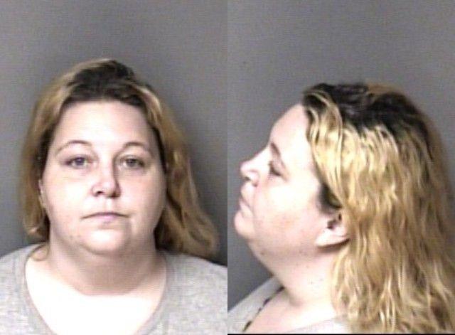 Booking photo of Barbi Holmes