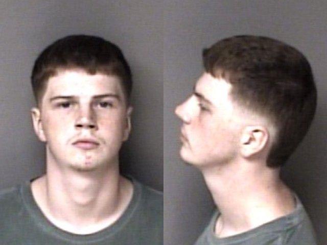 Booking photo of Aiden Cleveland