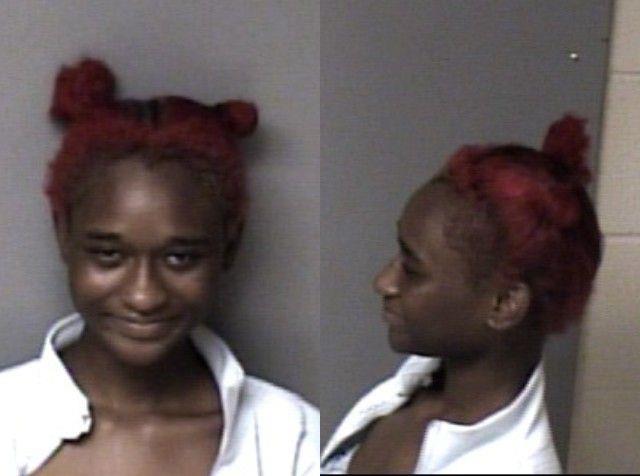 Booking photo of Za'riah Hatten