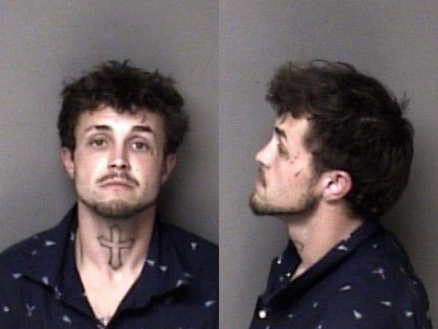 Booking photo of Patrick Blackwell