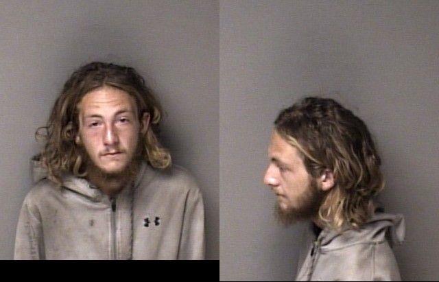 Booking photo of Tyler Vanover