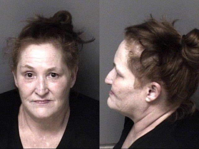 Booking photo of Pamela Cavender