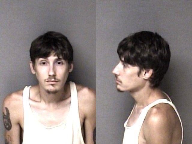 Booking photo of Travis Bates
