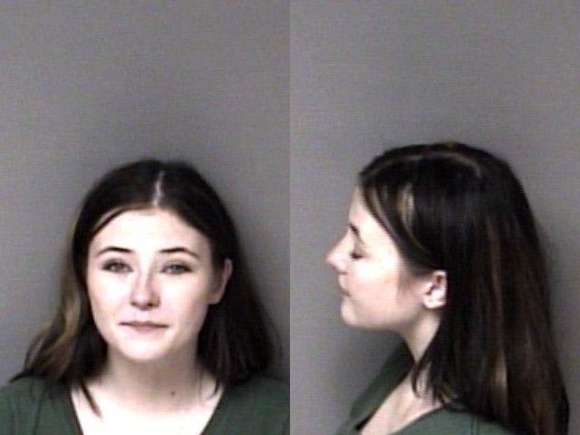 Booking photo of Grace Ollis